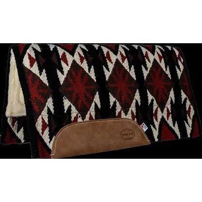 Mustang Tejas Tan Wool Felt Bottom Pad