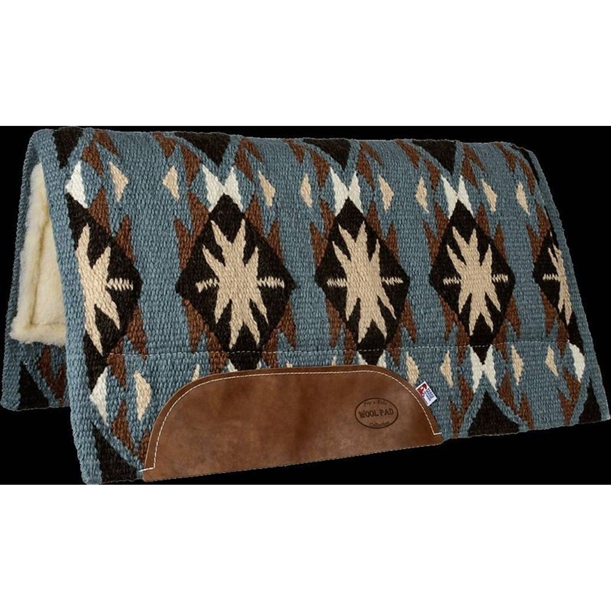 Mustang Tejas Tan Wool Felt Bottom Pad