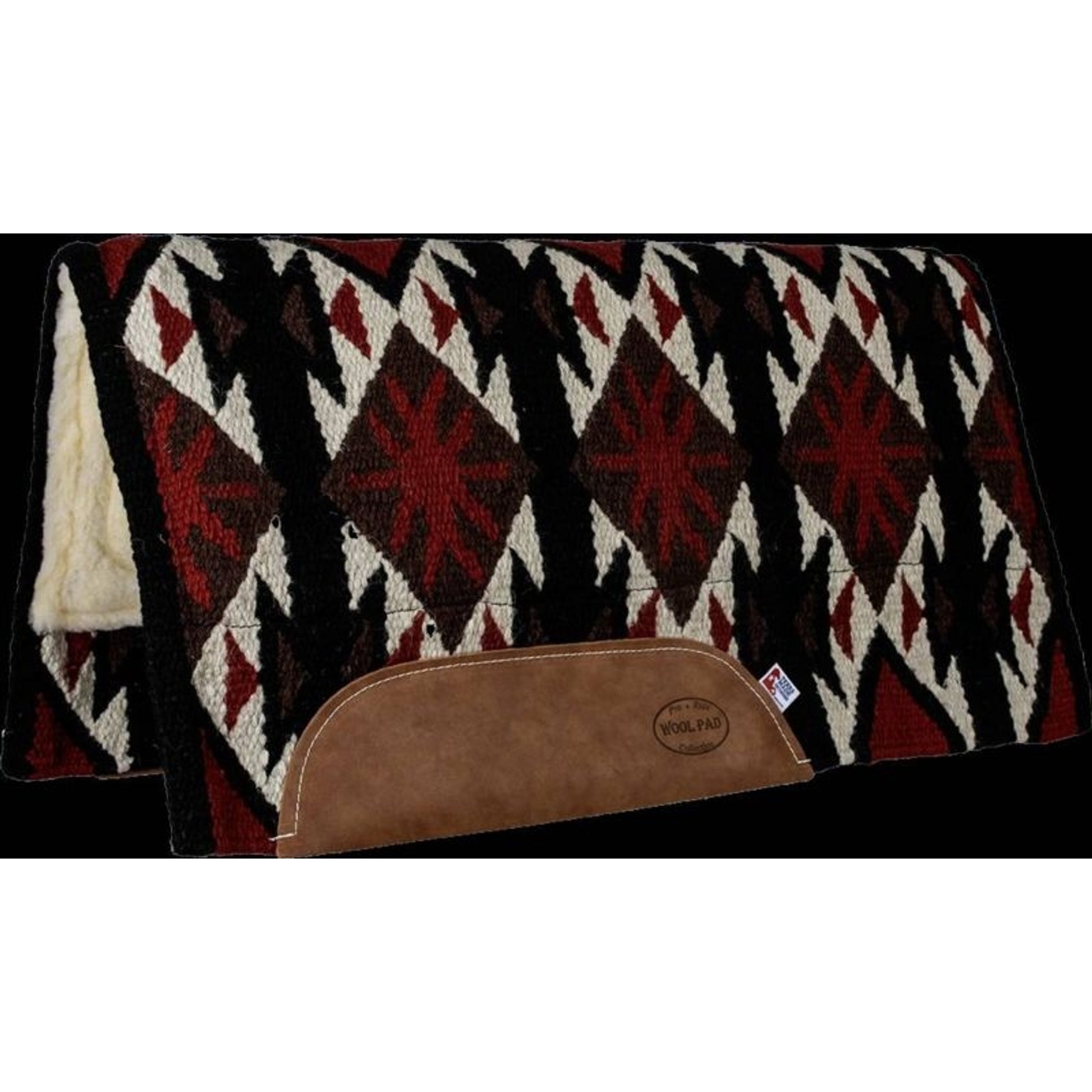 Mustang Tejas Tan Wool Felt Bottom Pad