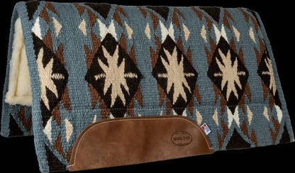 Mustang Tejas Tan Wool Felt Bottom Pad