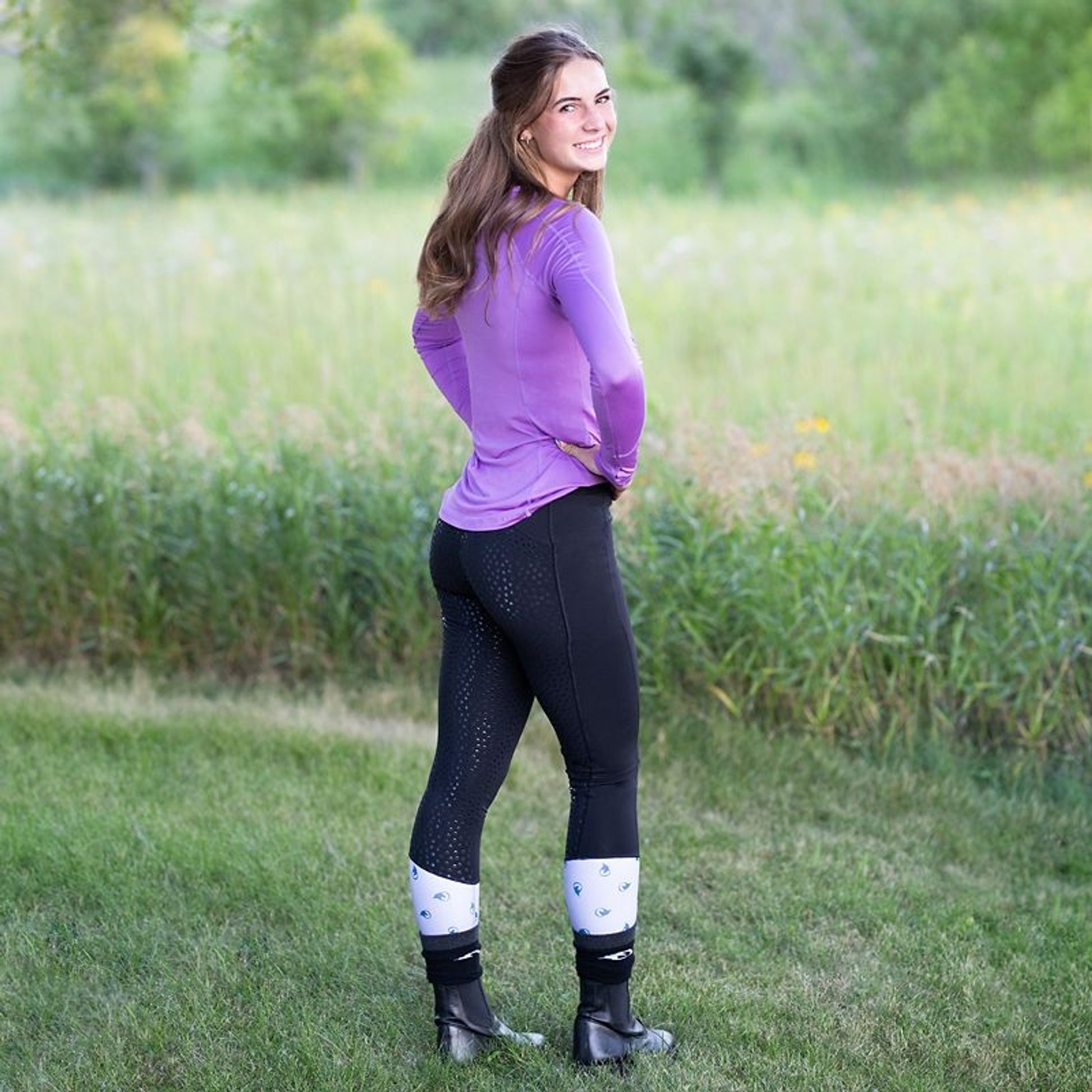 OEQ Ladies Long Sleeve Crew