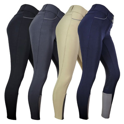 OEQ Kelly Mid-Rise Knee Patch Breech