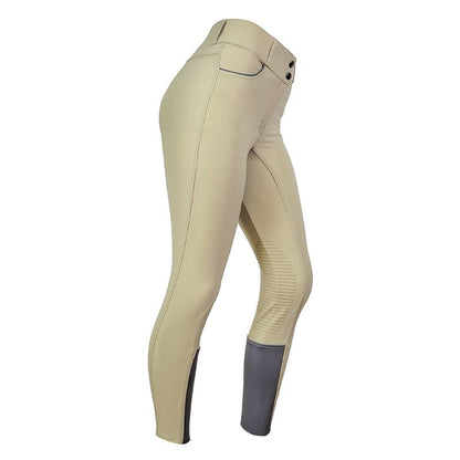 OEQ Kelly Mid-Rise Knee Patch Breech