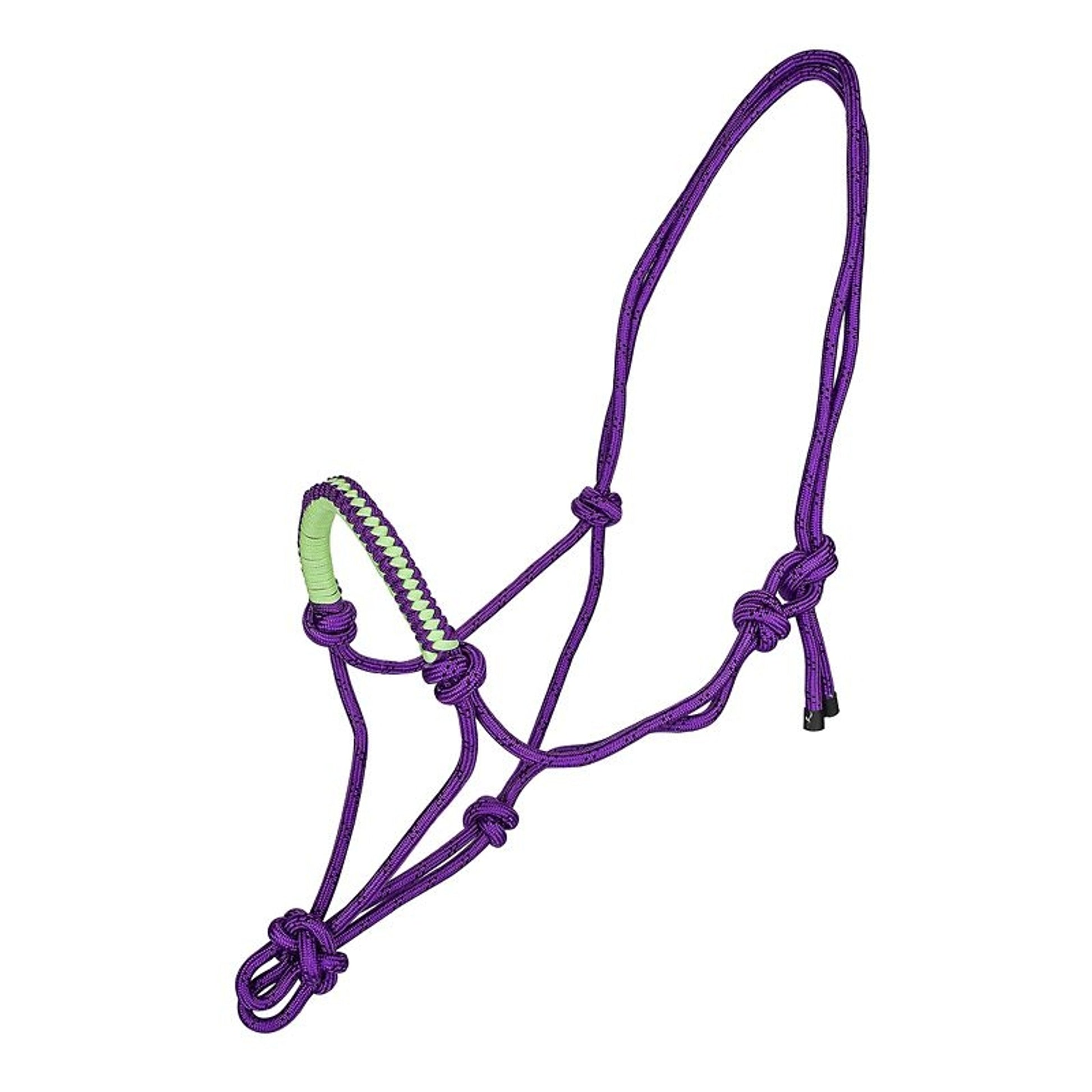 Tabelo Rope Halter with Braided Noseband