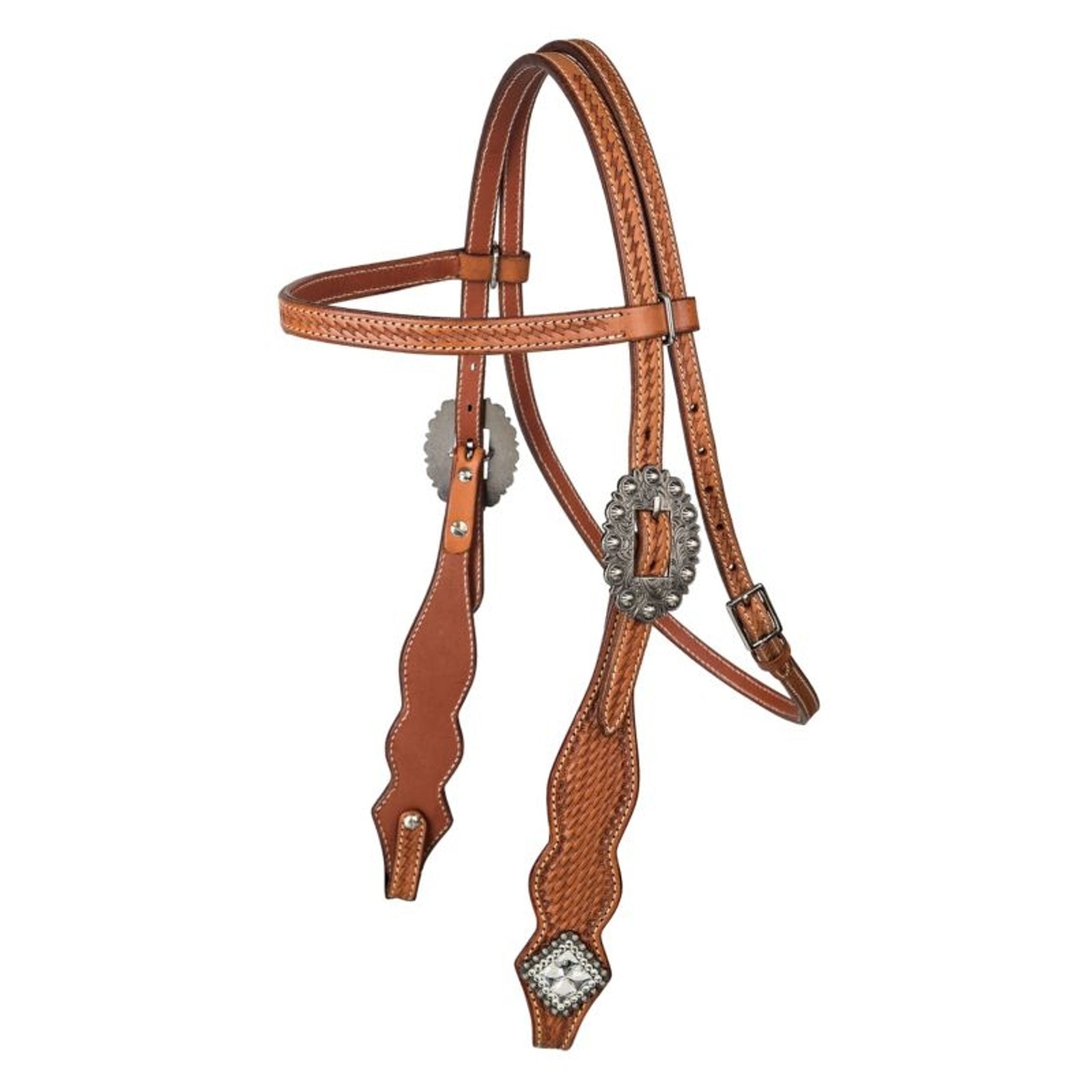 Tabelo Tooled Browband Headstall