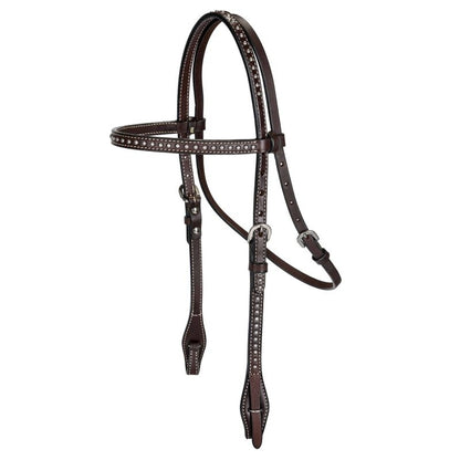 Tabelo Browband Headstall with SS Spots