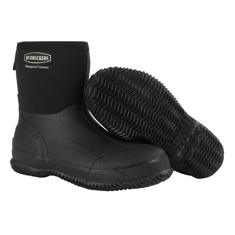 Mudruckers Waterproof 9in Slip On Mid Boots