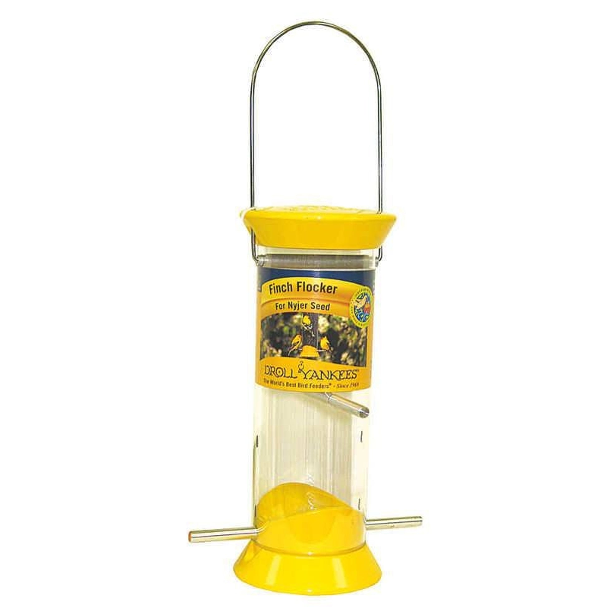 Droll Yankees Yellow Nyjer Tube Feeder