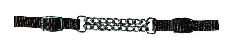 Pros Choice Nylon Double Flat Chain Curb Brn