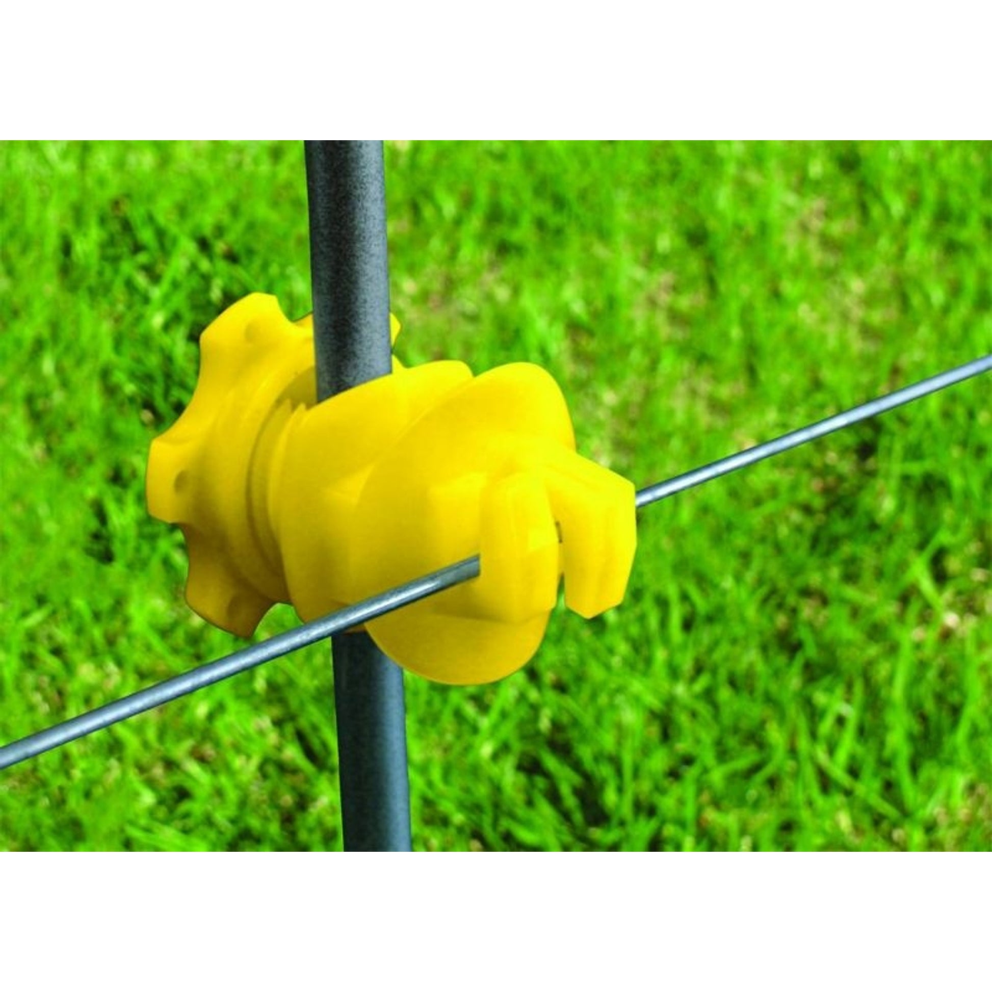 Rod Post Insulator - Yellow