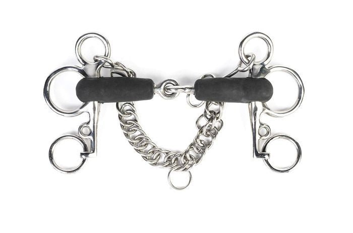 Shires Tom Thumb Rubber Jointed Pelham