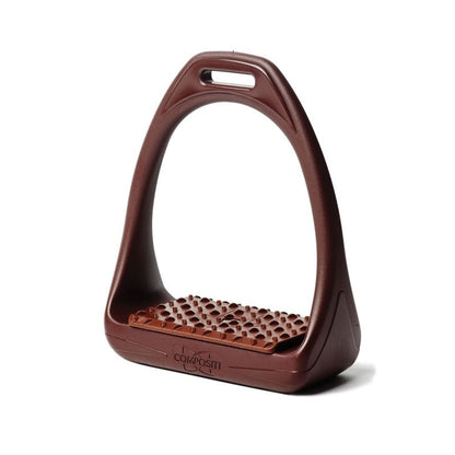 Composti Wide Track Stirrups Brown
