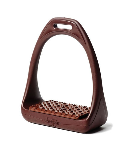 Composti Wide Track Stirrups Brown