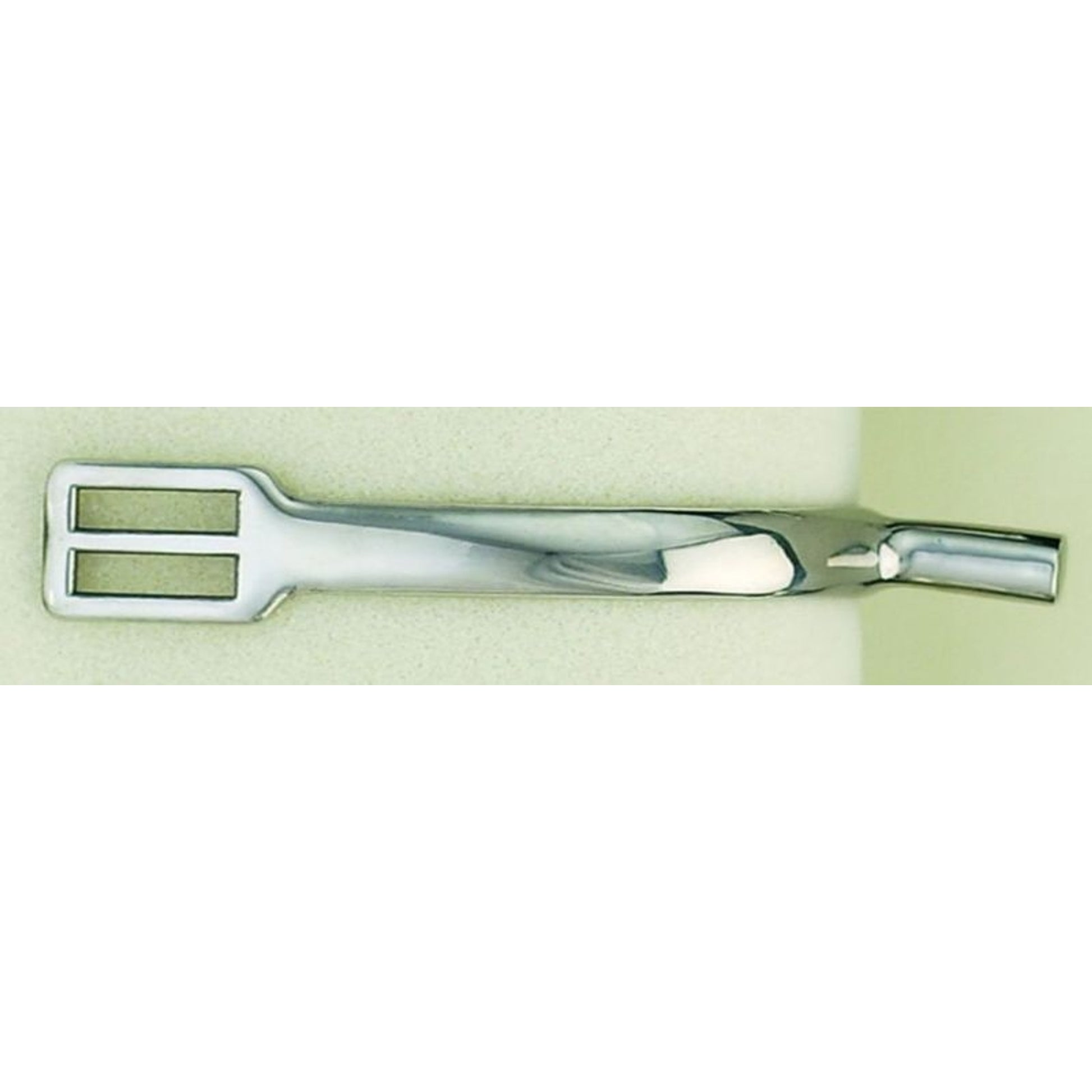 Centaur Stainless Steel Pow Flat Side SpurBk/Wh