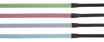 Camelot Colorful Rubber Covered Reins