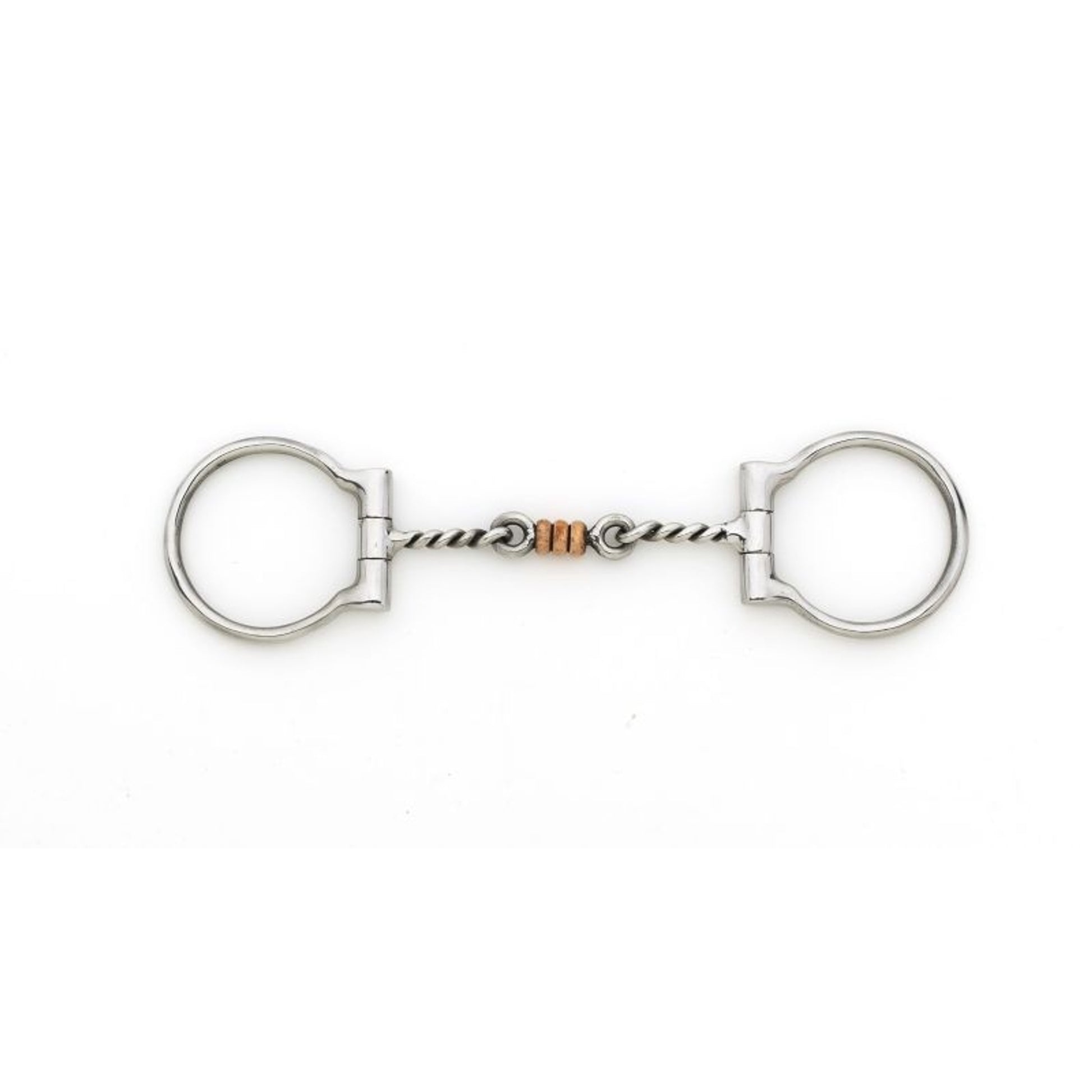 Stainless Steel Twisted 3-Piece D-Ring Bit 5