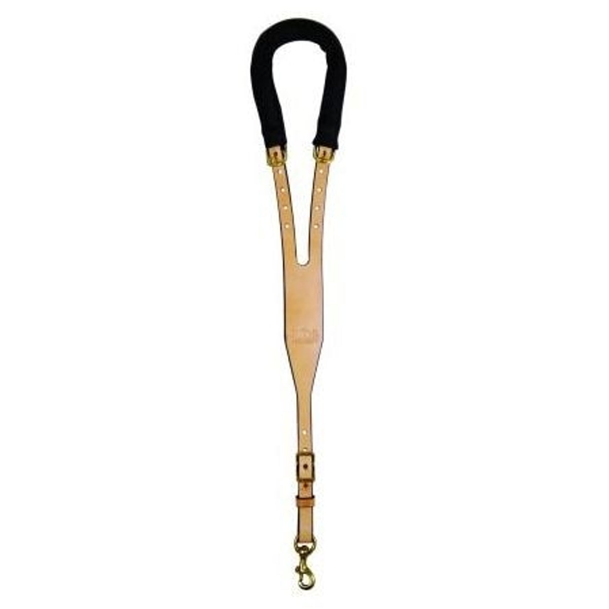 Tucker Tail Crupper Horse Black Brass