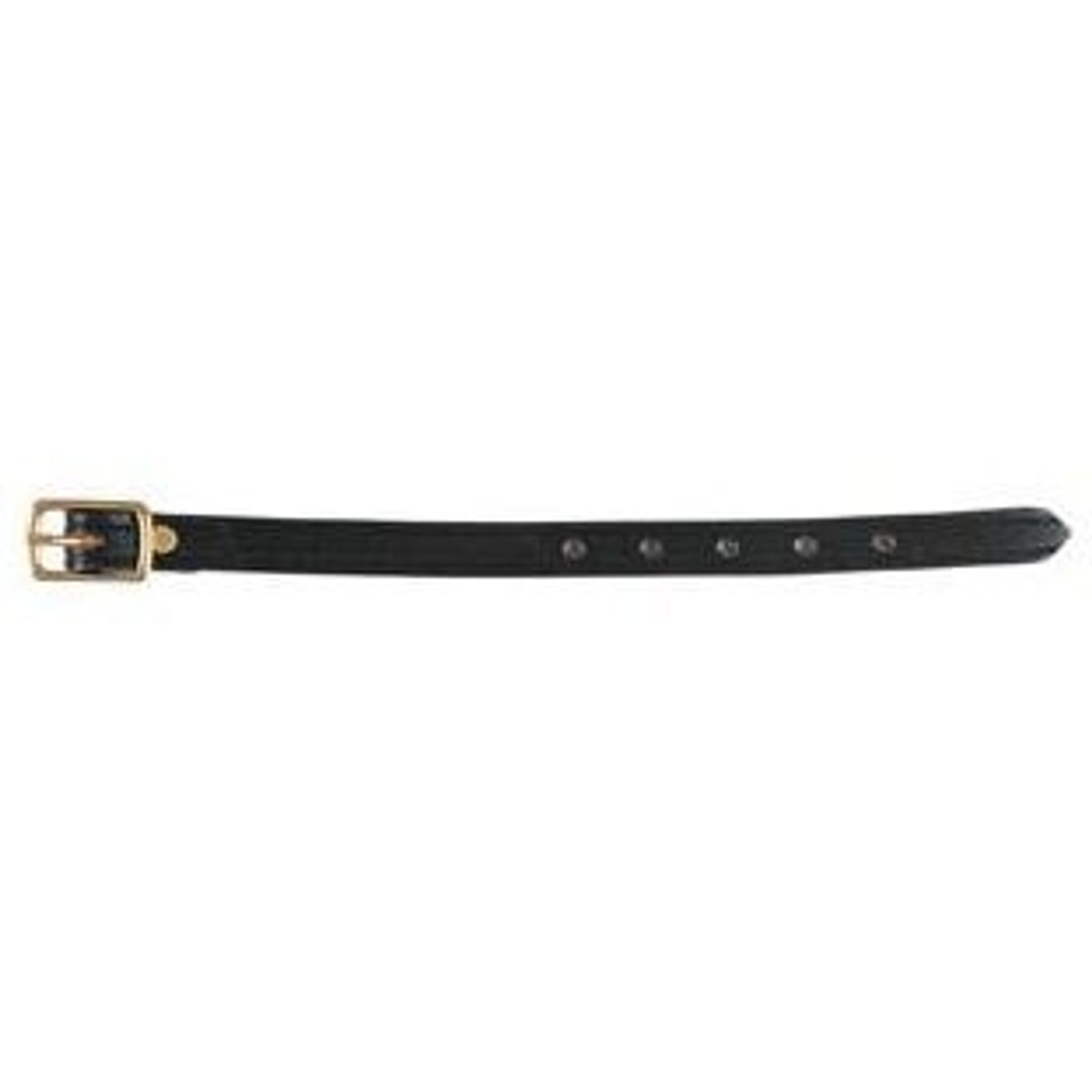 Tucker Western Fender Hobble Strap Black Brass
