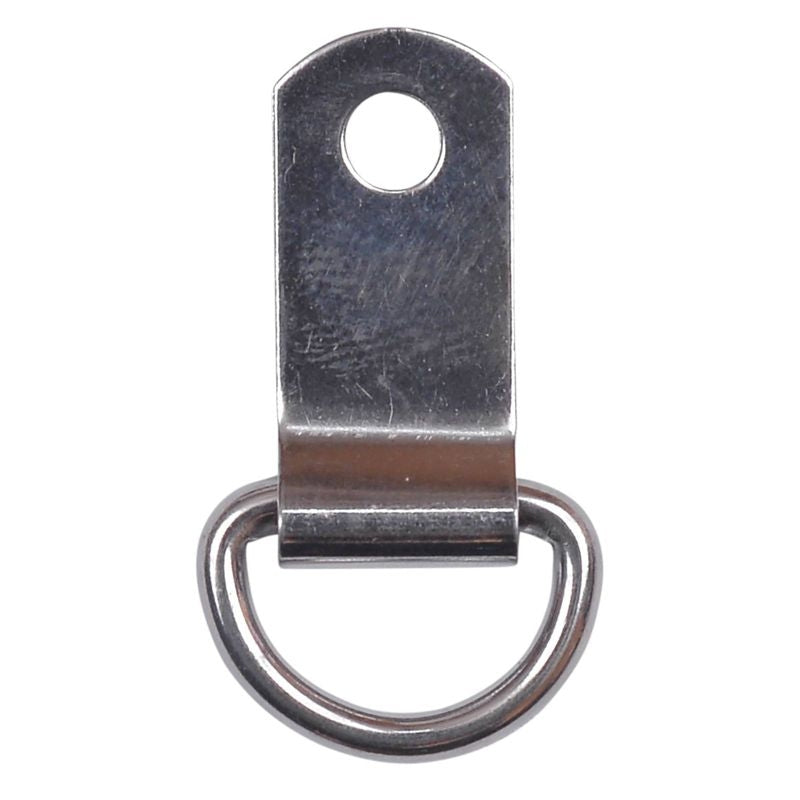 5/8 Nickle Plated Clip And Dee 5/8