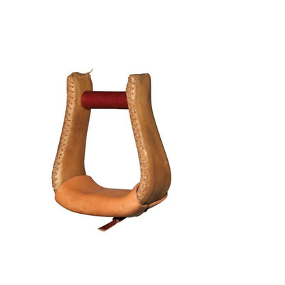 Reinsman Rawhide Bell Stirrup 3 Neck Honey