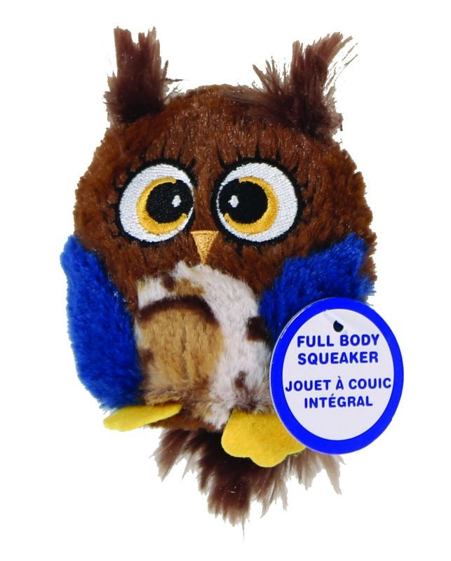 SPOT Hoots Full-Body Squeaker Dog Toy