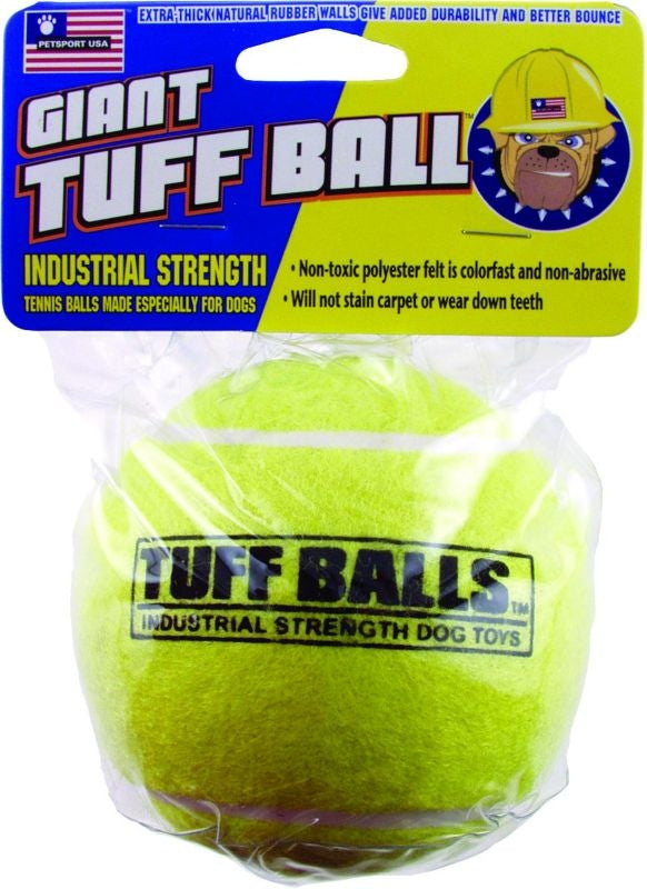 Petsport Usa Giant Tuff Ball 4 Yellow