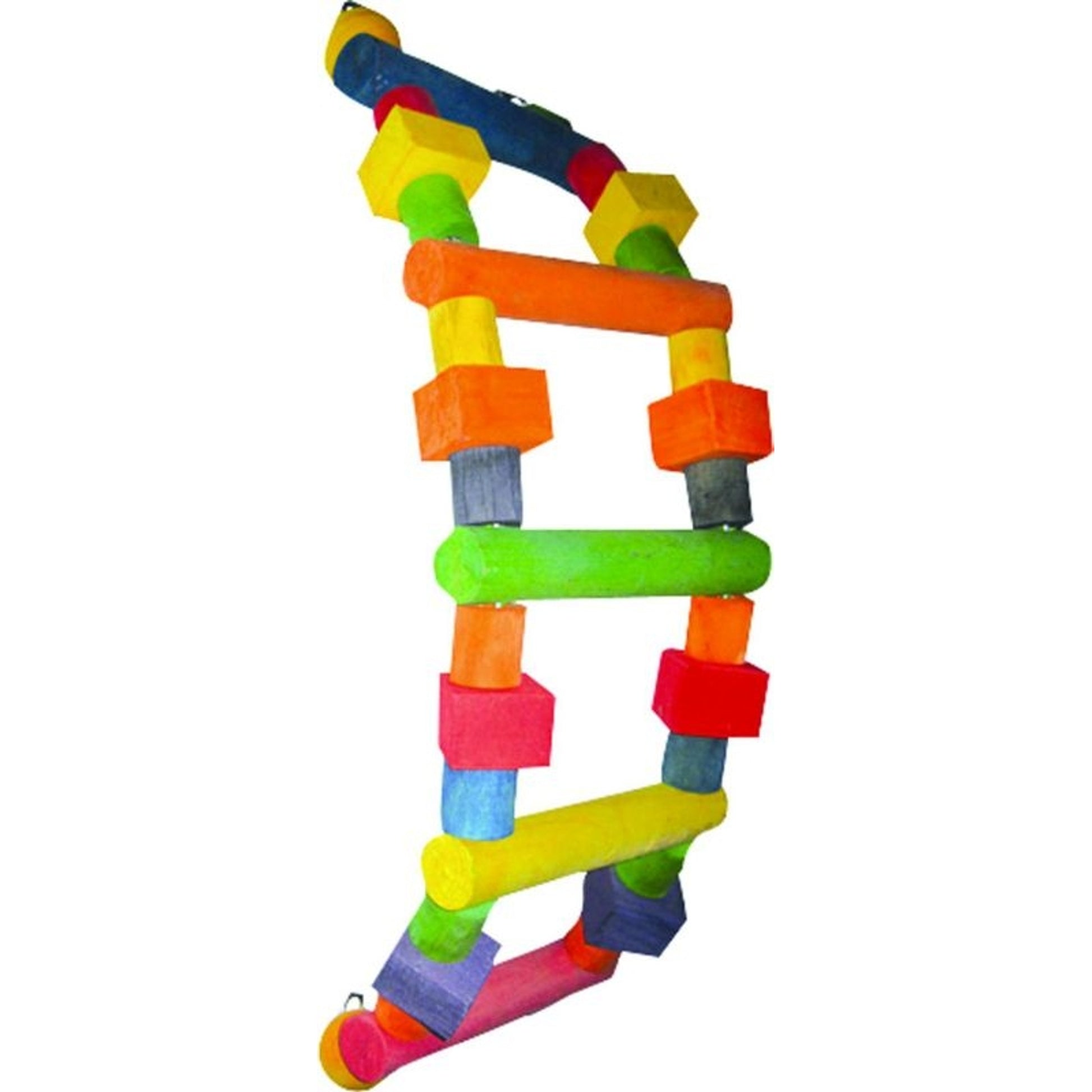 Happy Beaks Wood Ladder Bird Toy 32x7