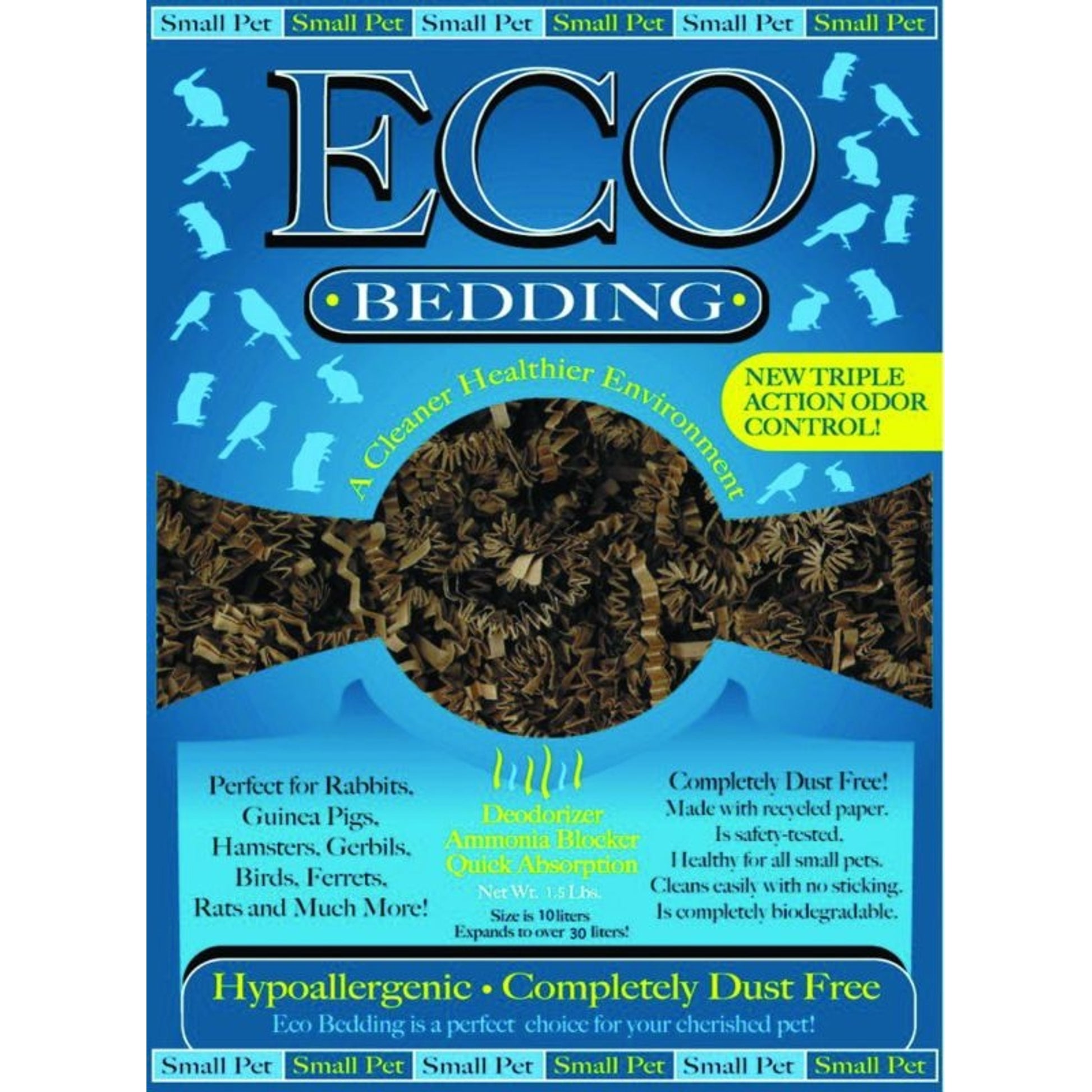 Fibercore Eco Bedding With Odor Control 1.5Lb Brn