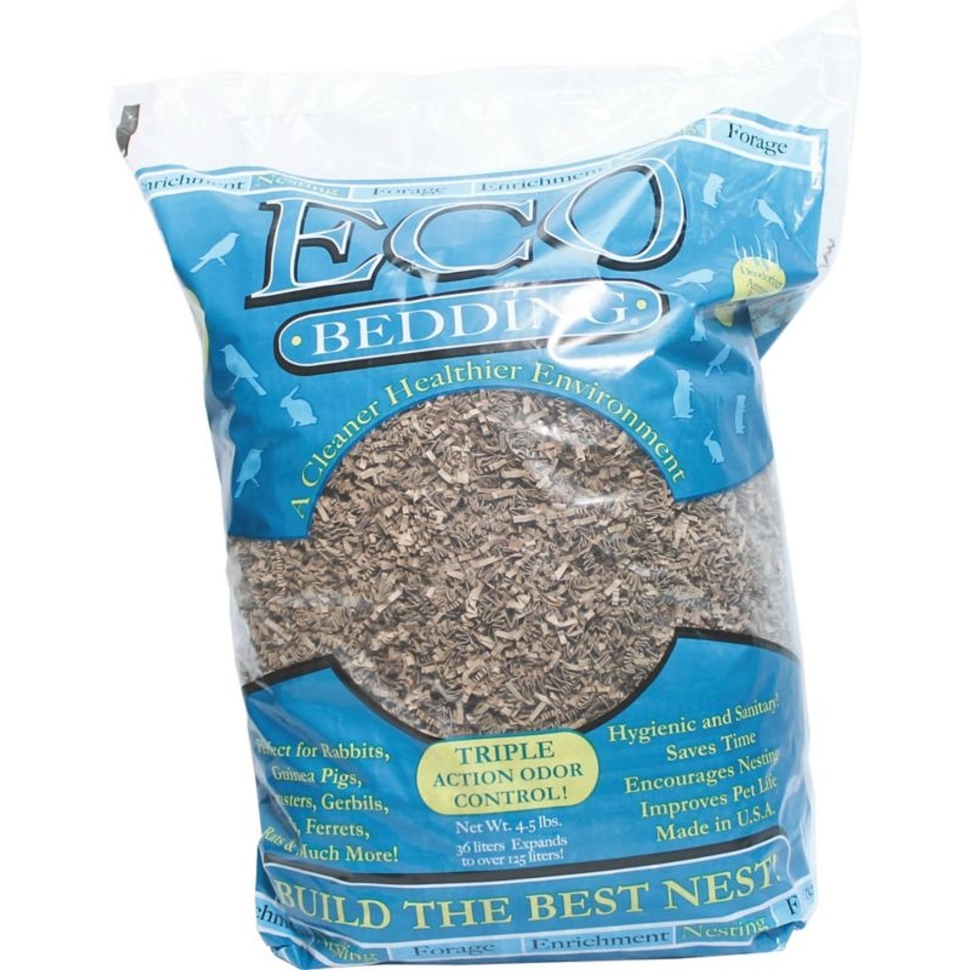 Fibercore Eco Bedding With Odor Control 1.5Lb Brn