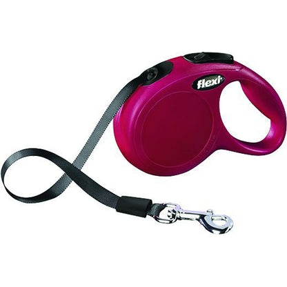 Flexi Classic Tape Extendable Dog Leash 10ft Red