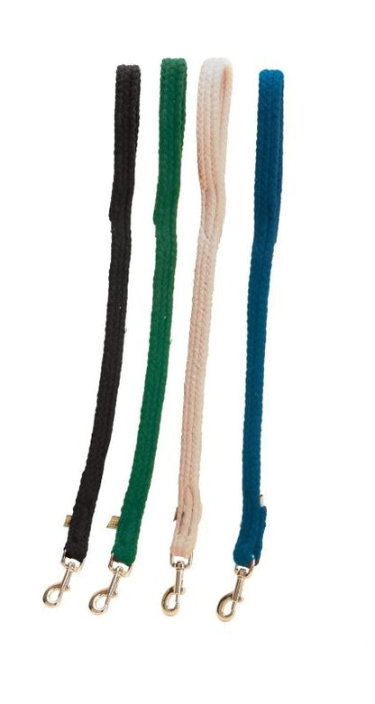Tory Braided Cotton Leash 2FT Black