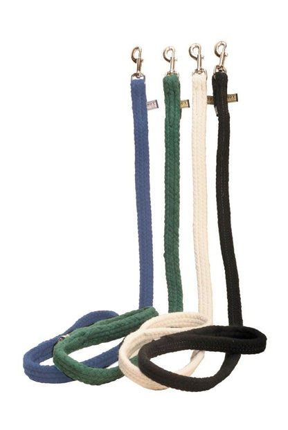 Tory Braided Cotton Leash 4FT Black
