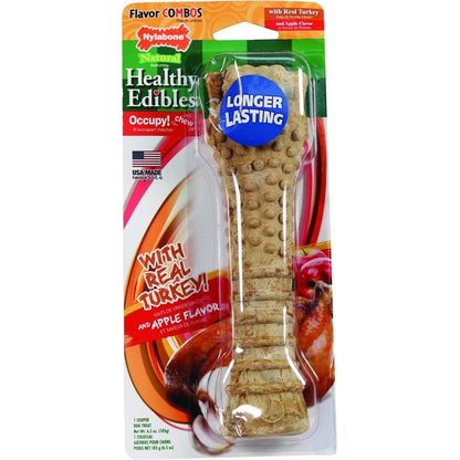 Nylabone Healthy Edibles Tur / App-2 Pk-Wolf