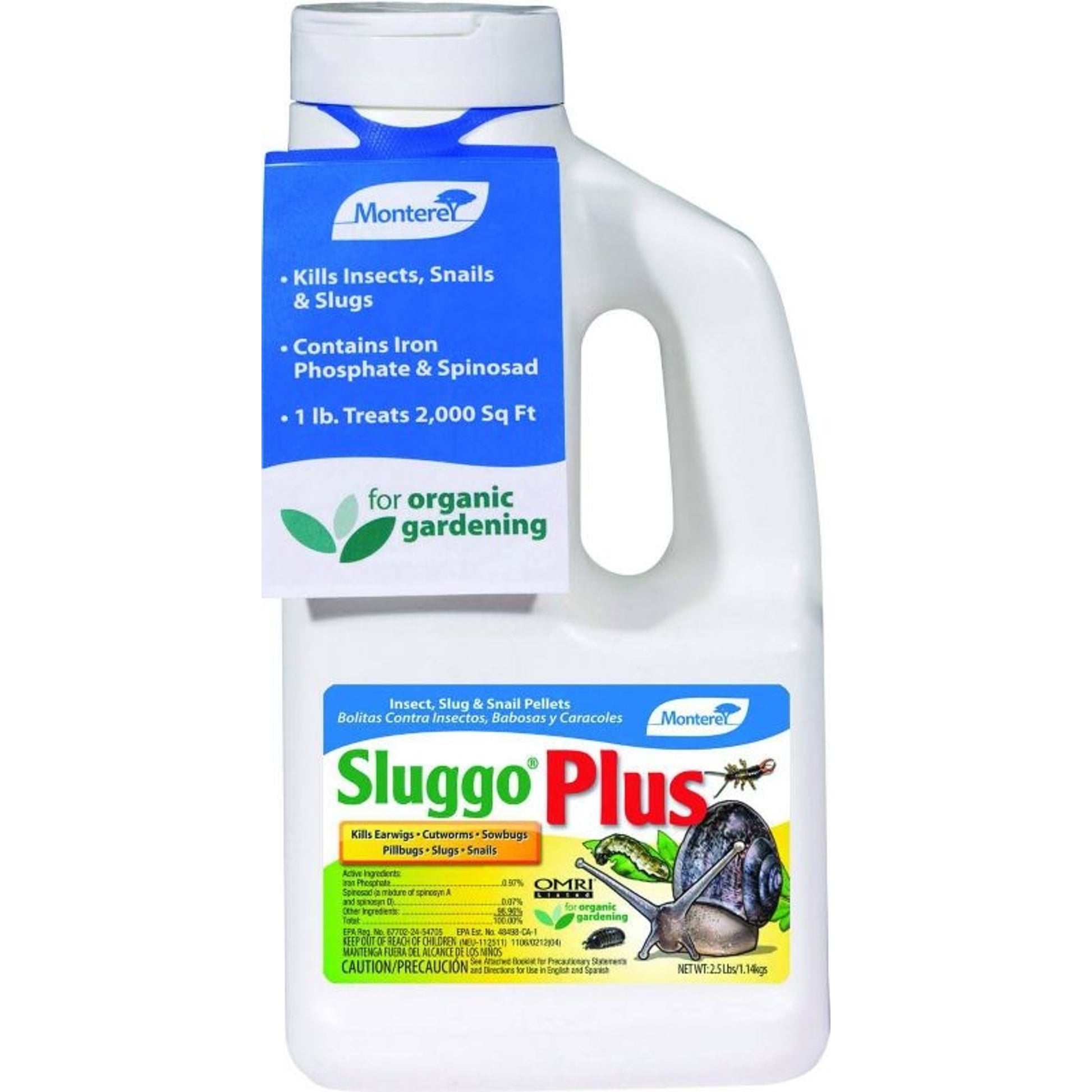 Monterey 2.5 lbs Sluggo Plus Spinosad
