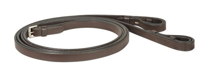 Treadstone Windeck Plain Leather Reins 5/8 Hrs Blk