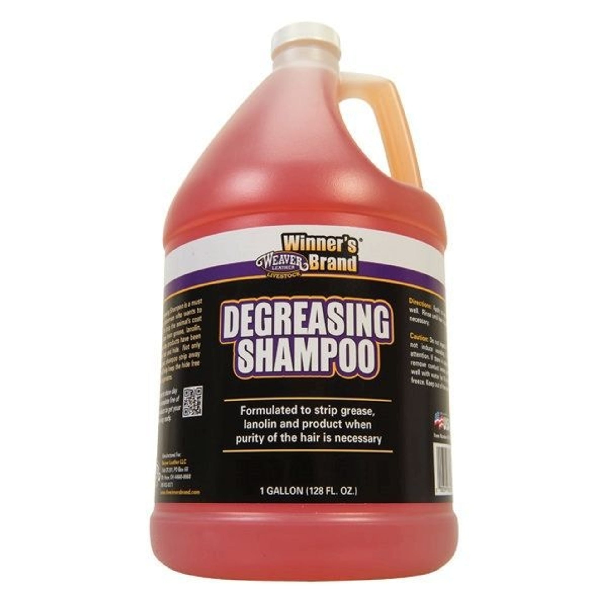 Weaver Degreasing Shampoo