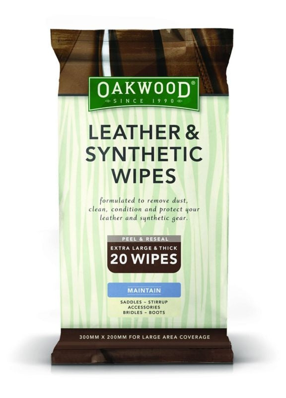 Nunn Finer Oakwood Leather /Synthetic Wipes 16.6oz