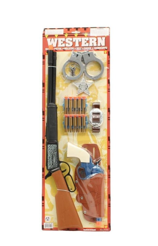 MandF Western Boys Rifle/Revolver/Cuff Set