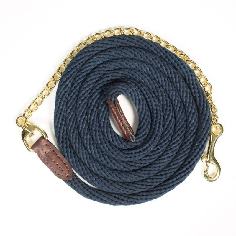 Horze Crescendo Holbrook Chain Lead Dark Brown