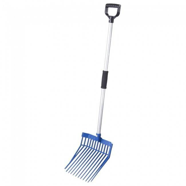 Tough1 Y Pro Pick Stall Fork With 2Pc Handle-4 Pk Brn