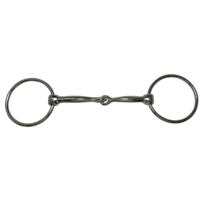 Reinsman Loose Ring Draft Snaffle Bit 6 Brn