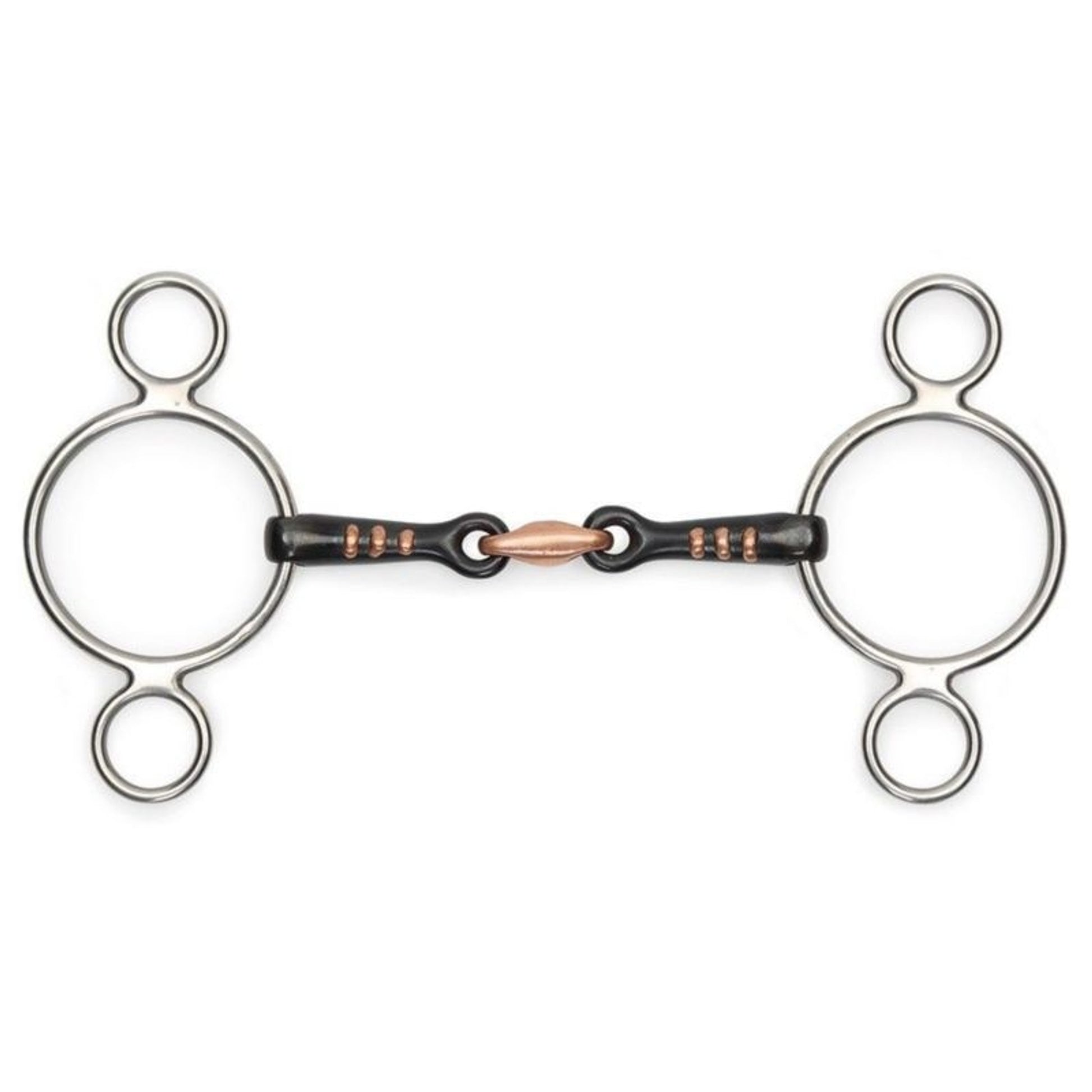 Shires Two Ring Sweet Iron Gag Bit