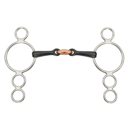 Shires Three Ring Sweet Iron Dutch Gag Bit