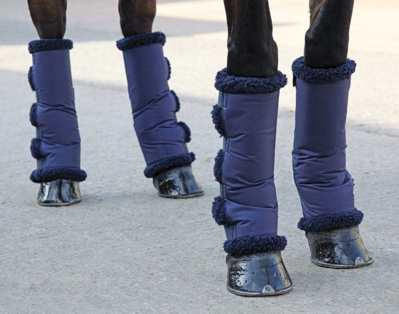 Shires Short Fleece Lined Travel Boots