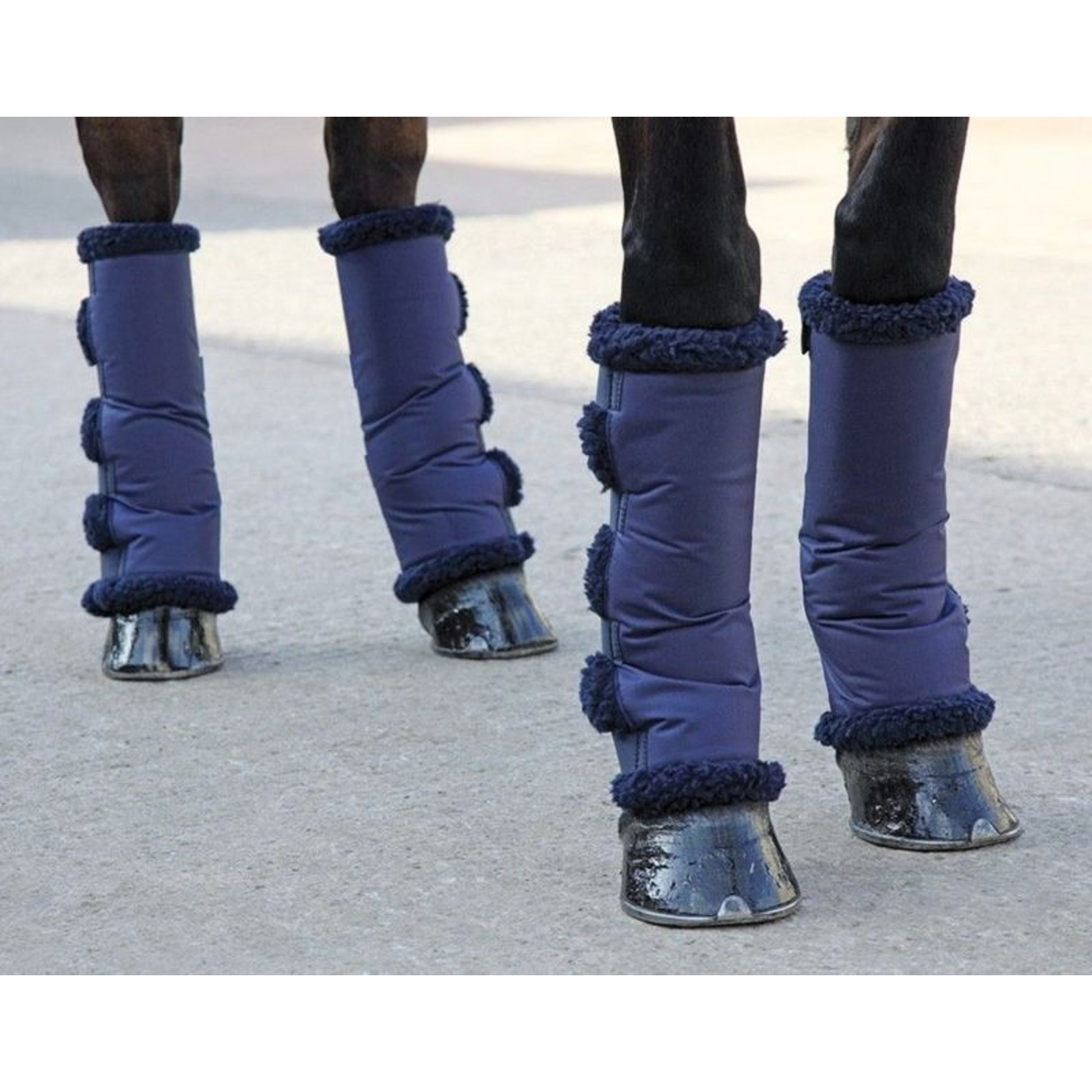 Shires Short Fleece Lined Travel Boots