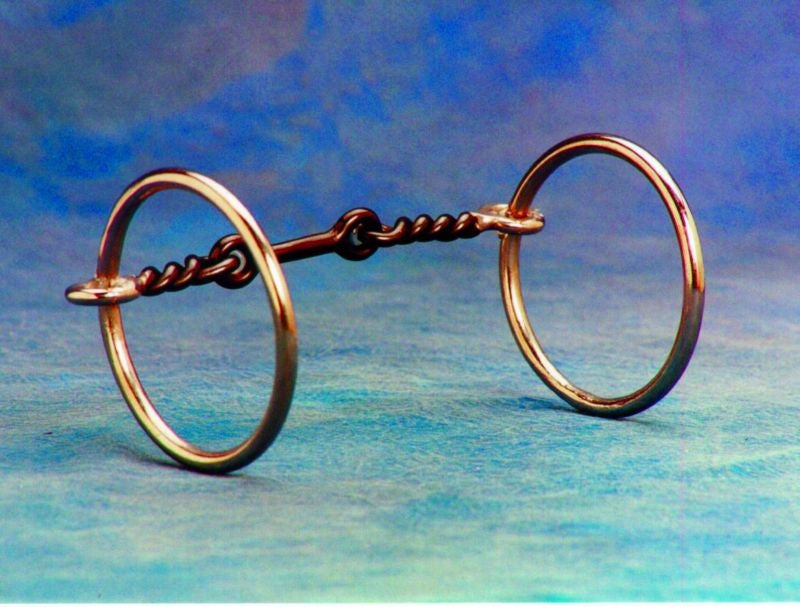 ColoradoSaddle 3-Piece Dog Bone Ring Snaffle Bit 5
