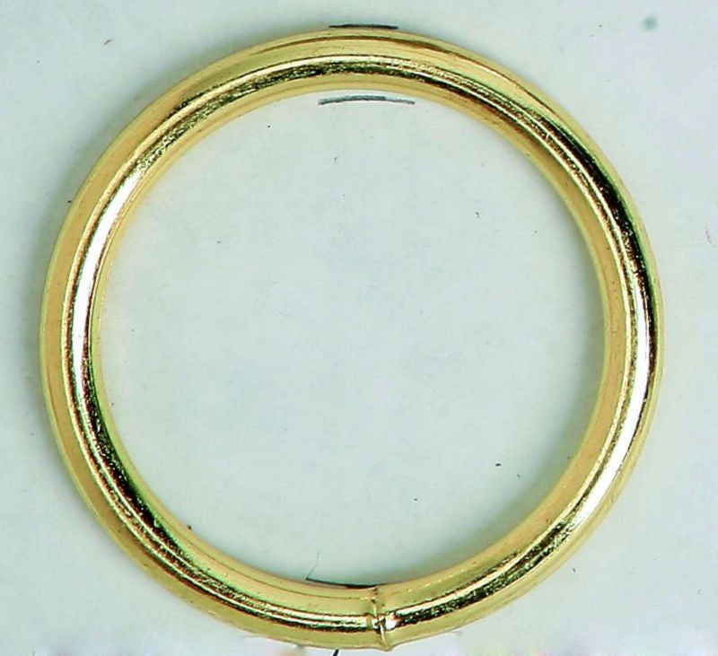 Colorado Saddle Brass Plated Ring Brass
