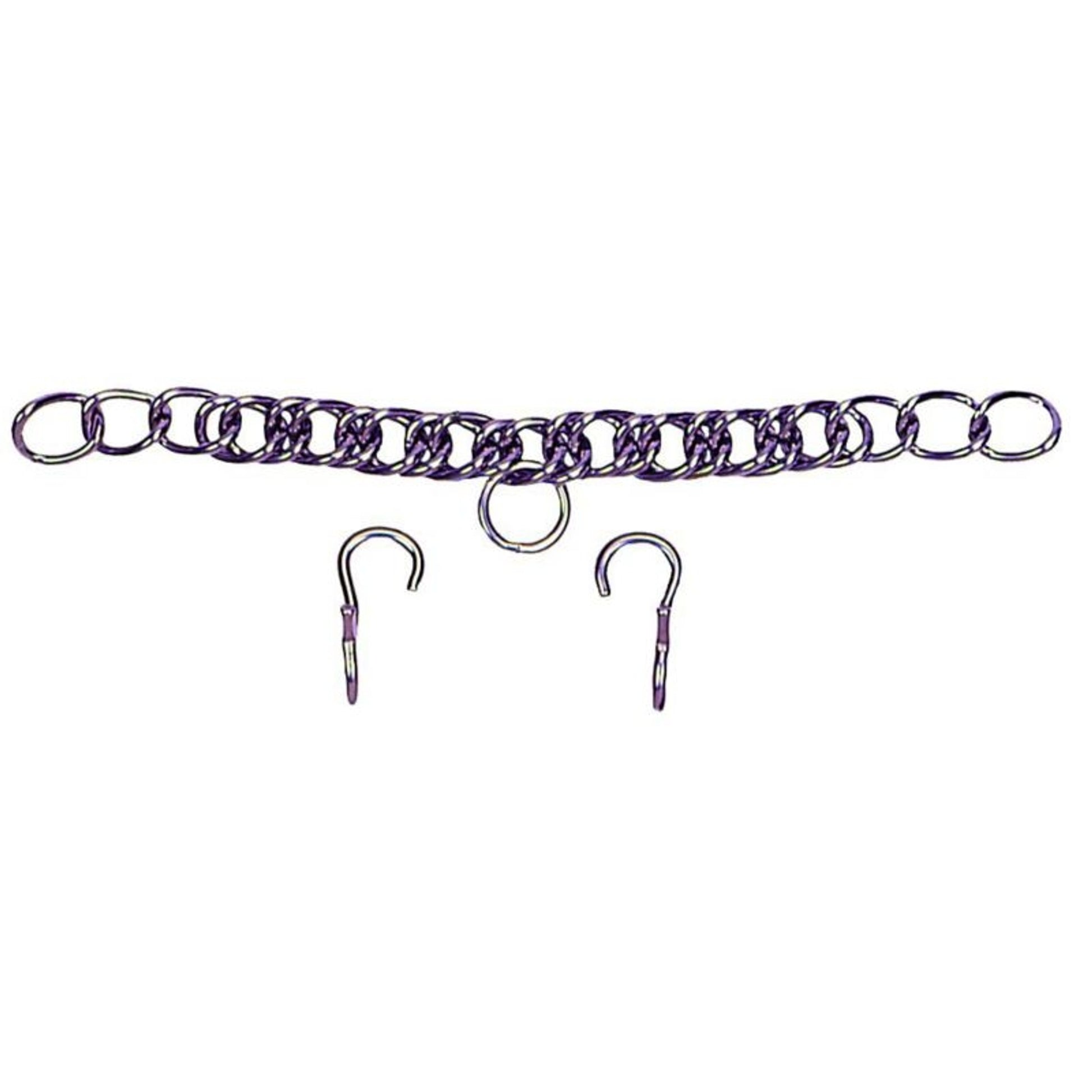 Colorado Saddlery Curb Chain Hooks Brn