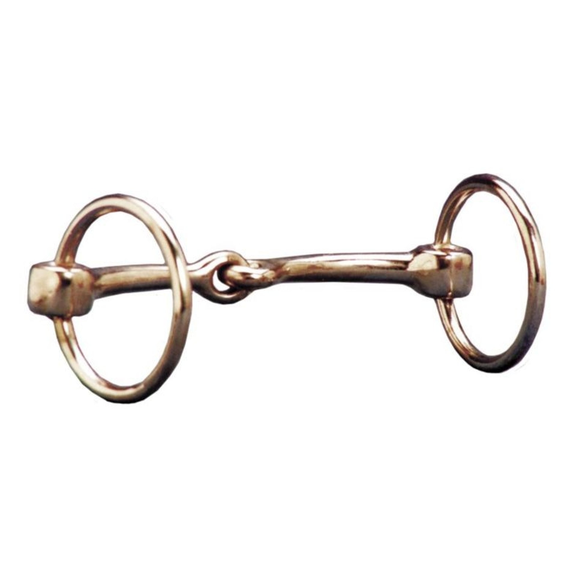 ColoradoSaddlery Nickel Plated Ring Snaffle Bit 5