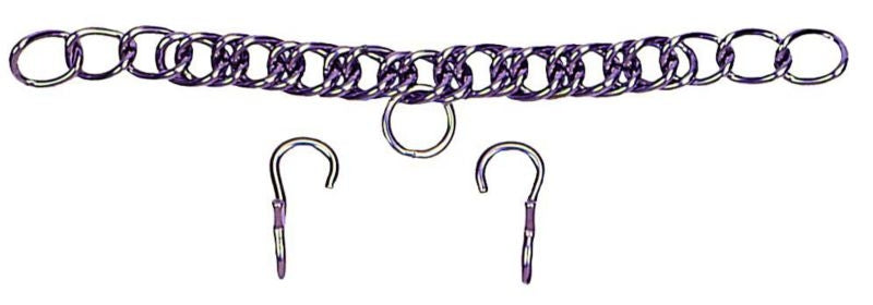 Colorado Saddlery Stainless Steel Curb Chain Brn